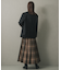 チェックプリーツスカート