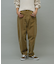 コーデュロイカーブパンツ
