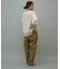 コーデュロイカーブパンツ