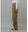 コーデュロイカーブパンツ