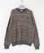 『別注』crepuscule×URBAN RESEARCH　Multi Border Mix CREW-NECK