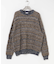 『別注』crepuscule×URBAN RESEARCH　Multi Border Mix CREW-NECK