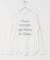 F by ROSSO　ロゴプリントTシャツ