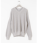 『別注』crepuscule×URBAN RESEARCH　Moss Stitch V Pullover