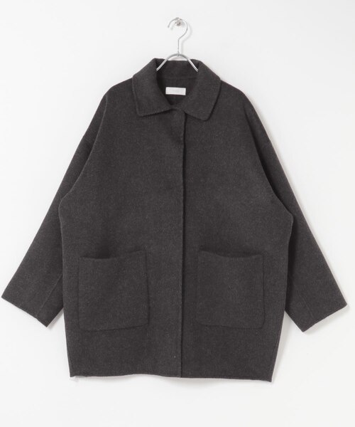 ウールステンカラーショートコート｜アーバンリサーチの通販｜&mall