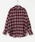 オンブレチェックルーズシャツ