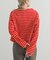 ORCIVAL　BOATNECK LONG-SLEEVE CROPPED PULLOVER