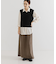 ウールカシミヤVネックニットベスト