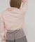 チュールレイヤードニットシャツ