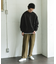 『UR TECH』ピグメントダイ裏起毛スウェット