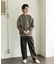 『UR TECH』ピグメントダイ裏起毛スウェット