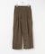 ウォッシュドコーデュロイワイドパンツ