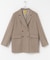 F by ROSSO　ヘリンボンネップツイードジャケット