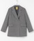 F by ROSSO　ヘリンボンネップツイードジャケット