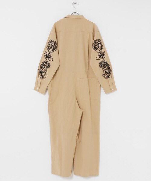 sara mallika　コットンエンブロイダリーオールインワン sara mallika コットンエンブロイダリーオールインワン｜アーバン