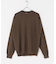 LIFE STYLE TAILOR　コットンシルクハイゲージクルーニット