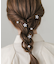 クリアフラワーパールセットヘアクリップ