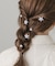 クリアフラワーパールセットヘアクリップ