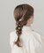 クリアフラワーパールセットヘアクリップ