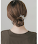 フラワーモチーフパールヘアクリップ