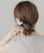 パールシャワーフラワーヘアクリップ