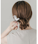 パールシャワーフラワーヘアクリップ