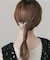 パールリーフモチーフヘアクリップ