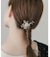 パールリーフモチーフヘアクリップ