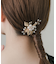 パールリーフモチーフヘアクリップ