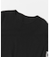 袖ドット柄切替ロングTシャツ