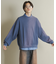 フェードワッフルバルーンスウェット