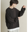 フェードワッフルバルーンスウェット