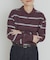 Champion　LONGSLEEVE BORDER POLO