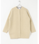 ELENDEEK　CREW-NECK RACCOON MIX WCARDIGAN