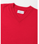 new basic　WASHABLE MERINO WOOL V-NECK