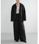 new basic　WOOL SILK WIDE PANTS