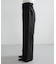 new basic　WOOL SILK WIDE PANTS