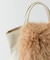 フラッフィーフラップハンドバッグ
