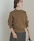『蓄熱』ボトルネックKNITプルオーバー