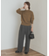 『蓄熱』ボトルネックKNITプルオーバー