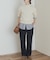 『蓄熱』ボトルネックKNITプルオーバー