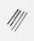 heyep　ChattyRhinestonHairpins4P