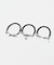heyep　Charms Hair Ties 3Piece Set