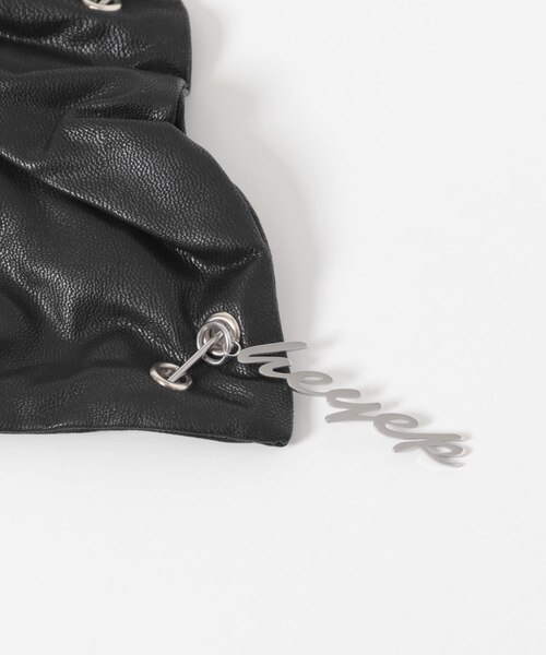 heyep F Leather Piercing Scrunchie｜アーバンリサーチの通販｜&mall