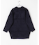 『別注』ELENDEEK×ROSSO　CREW-NECK RACCOON MIX WCARDIGAN