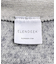 『別注』ELENDEEK×ROSSO　CREW-NECK RACCOON MIX WCARDIGAN