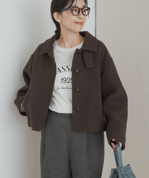 中綿ウールショートコート｜アーバンリサーチの通販｜&mall（アンド