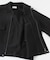 new basic　WOOL SILK BOX JACKET