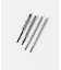 heyep　ChattyRhinestonHairpins4P
