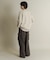 『一部WEB限定カラー』『洗濯可／毛玉防止』ストレッチハイショクラインニット